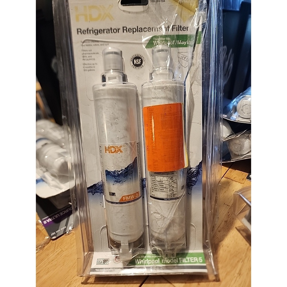 (2-Pk) HDX Refrigerator Replacement Filter FMW-2